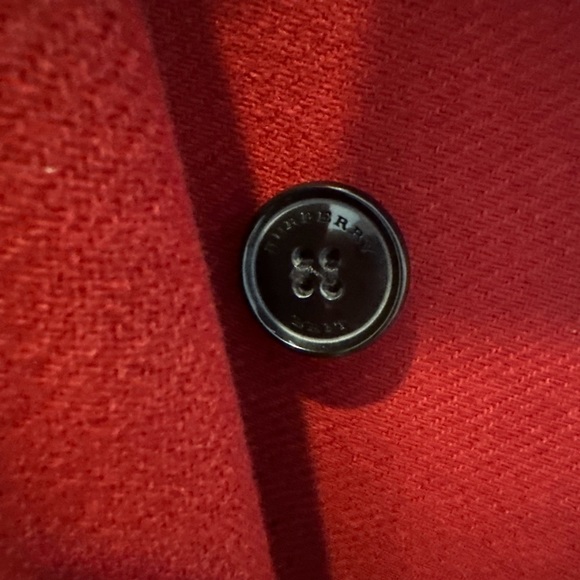 Burberry Brit Funnel Neck Wool Cashmere Twill Trench Coat - Picture 4 of 7